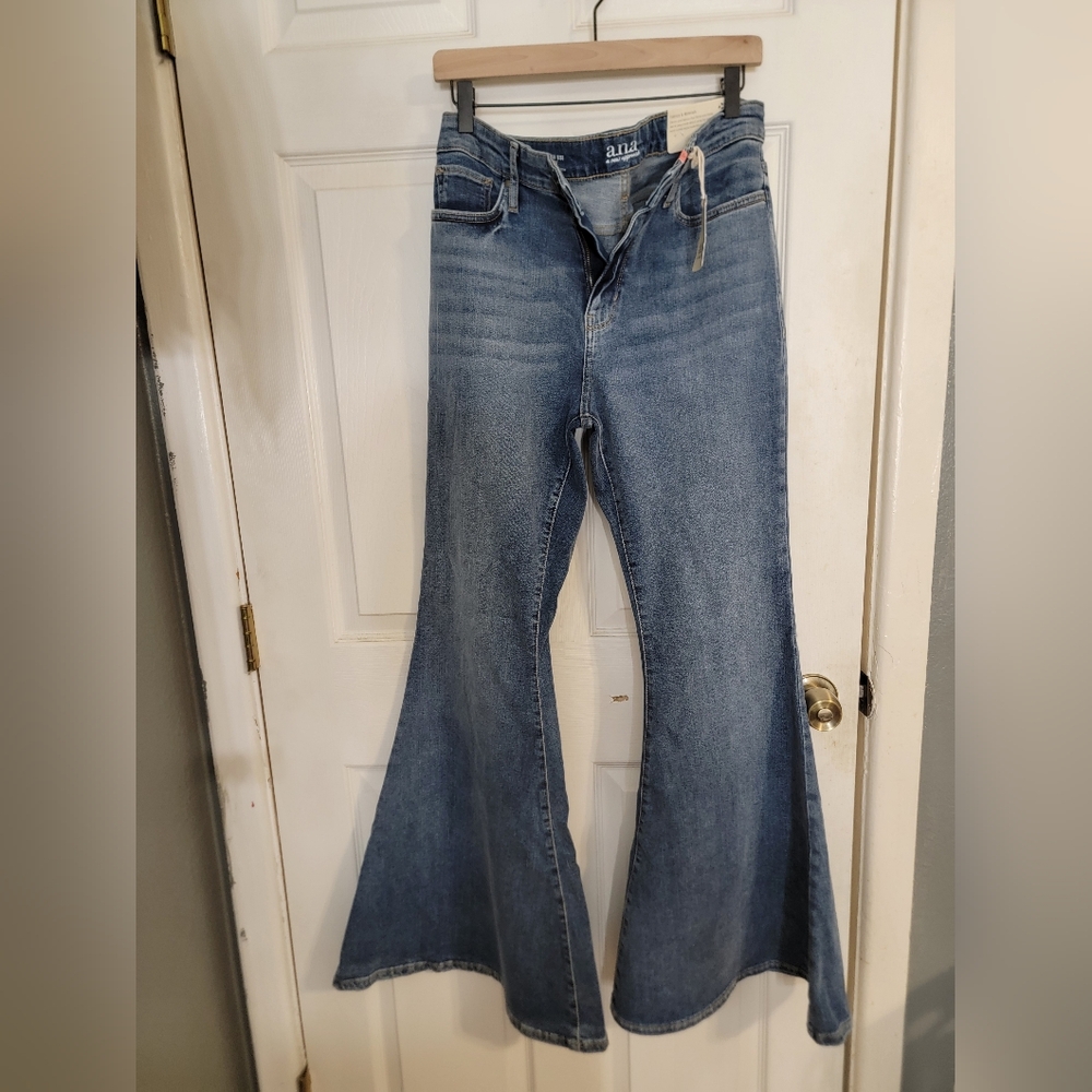 Blue Flared Women Jeans